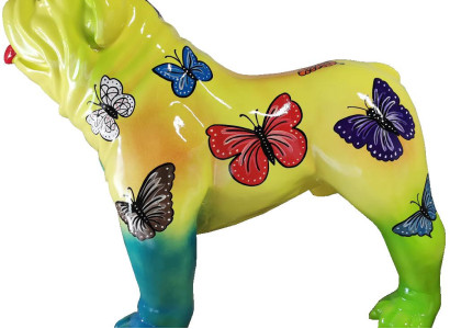 Colorful Abstract Figure Statue Decoration Design Figures Sculpture Statues Garden