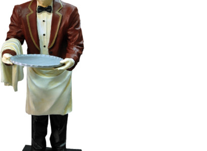 Design serving figure statue sculpture figures sculptures decoration decorative stand
