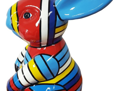 Statue Colorful Sculpture Abstract Designer Decoration Figures Statues Hand Painted