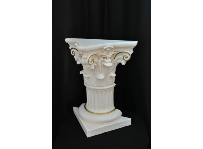 Medusa Column Roman Columns Marble Sculpture Figure Decoration Stand 1020