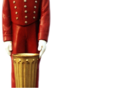 Design Young Hotelier Figure Statue Sculpture Figures Sculptures Decoration 7062