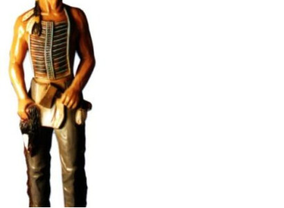 Figure Indian USA Wild West Statue Sculpture Figures Sculptures Decoration new