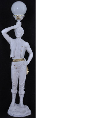 Design Light Fixture Floor Lamp Lamp Lamps Lights Stand XXL Sculpture Figure Statue