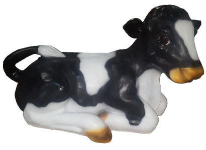 Modern Decoration Cow Figure Statue Sculpture Figures Figures Real Handcraft