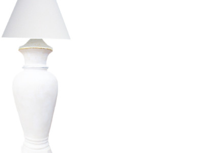 Design floor lamp Vase XXL Stand Lamp Lamps Shelf Illuminated Display case 132cm