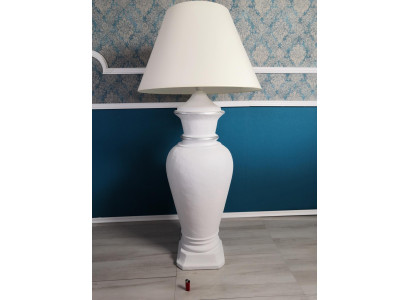 XXL Design Floor Lamp Vase Stand Lamp Lamps Illuminated Display case 132cm Shelf