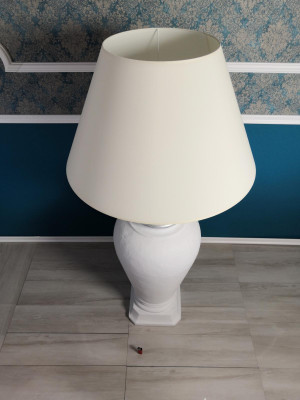 XXL Design Floor Lamp Vase Stand Lamp Lamps Illuminated Display case 132cm Shelf