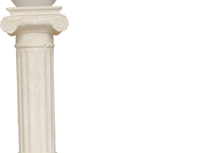Column Illuminated Decoration Columns Lamp Light fixture Figures Sculpture Sculptures