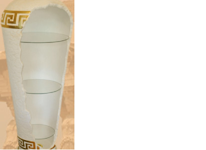 Design Bar Vase Bar Shelf Glass Light fixture Vase Wardrobe Showcases 6966 new