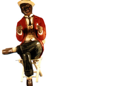 Design Newspaper Boy Figure Statue Sculpture Figures Sculptures Decoration 7024