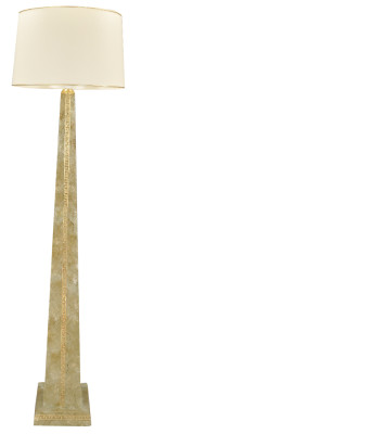 Design floor lamp designer standing light fixture lamp shade pyramid lights 6910 new