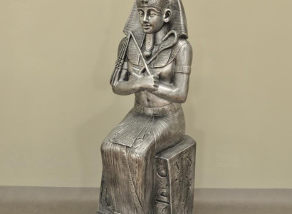 Egyptian Pharaoh Statue Sculpture Figures Sculptures Decoration Decorative Figure 117cm