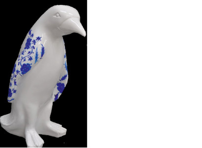 Design penguin figure statue sculpture figures sculptures decoration decoration 3078