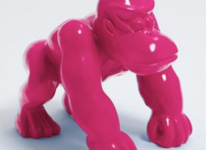 Gorilla Abstract Garden Figure Decoration Statue Decoration Colorful Painted Statues new