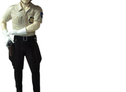 Design Policeman Figure Statue Sculpture Figures Sculptures Decoration Deco 5682