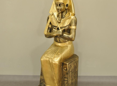 Design Egyptian figure Ramses XXL statue sculpture decoration decoration