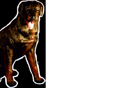 Design Rotweiler Dog Figure Statue Sculpture Figures Sculptures Decoration 3007