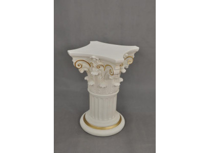 Medusa Column Roman Columns Marble Sculpture Figure Decoration Stand 1021