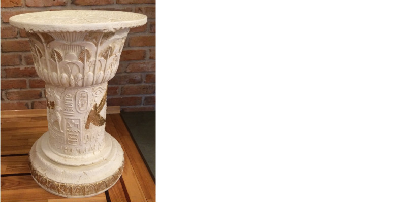 Design Egyptian Column Decorative Column Columns Flower Column Stand Pedestal 1047 new