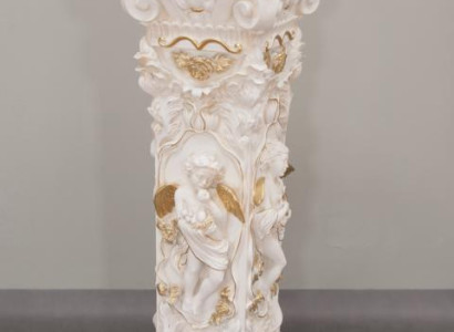 Design column with Amorette 100 cm figures columns base flowers stand statue new