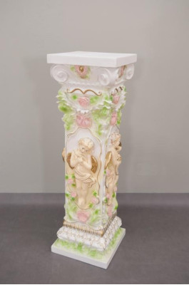 Design column with Amorette 100 cm figures columns base flowers stand statue new