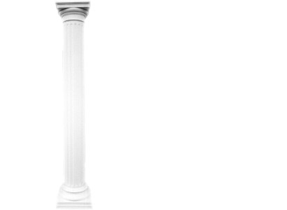 XXL Greek column antique style design columns luxury supports new 214cm Big new