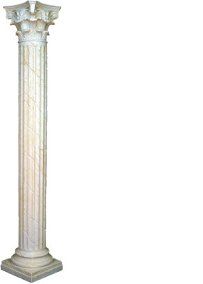 XXL Greek column antique style design columns luxury supports new 224cm Big new