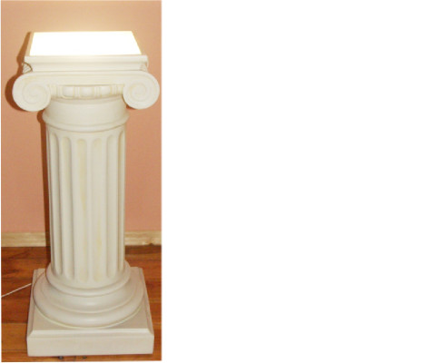 Column Illuminated Decoration Columns Sculptures Lamp Light fixture Figures Lamps 100cm