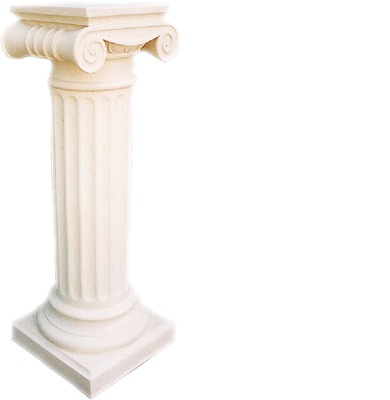 Medusa Column Roman Columns Marble Sculpture Figure Decoration Stand 1048