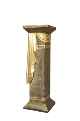 Medusa Column Roman Columns Marble Sculpture Figure Decoration Stand 1087