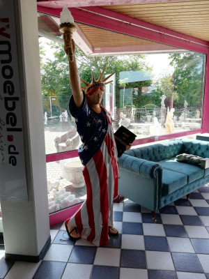 Statue of Liberty XXL 240cm Statue of Liberty Figure USA Liberty Sculptures new 6807