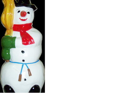Design snowman figure statue sculpture figures sculptures decoration decoration 8847