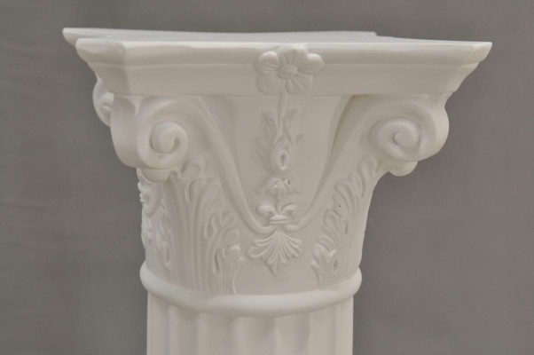 Medusa Column Roman Columns Marble Sculpture Figure Decoration Stand 1060