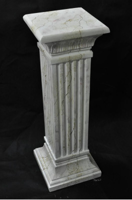 Medusa Column Roman Columns Marble Sculpture Figure Decoration Stand 1050