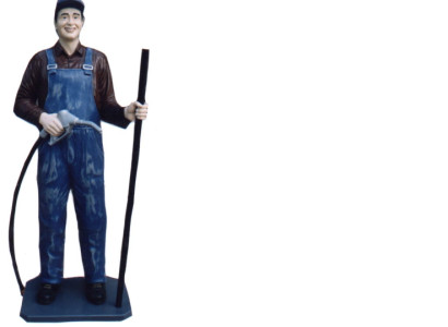Design USA gas station figure statue sculpture figures sculptures decoration decoration