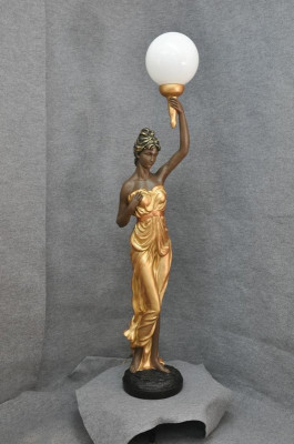 XXL Design Standing Light Fixture Stand Lights 153cm Lamp Sculpture Figure Statue