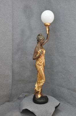 XXL Design Standing Light Fixture Stand Lights 153cm Lamp Sculpture Figure Statue