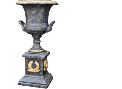 XXL Vase Table Decoration Decorative Vases Antique Style Sculpture Figure Chalice Rome 0877
