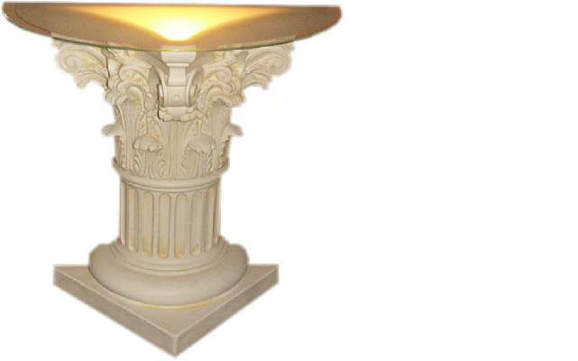 Column Illuminated Decoration Columns Sculptures Lamp Light fixture Figures Sculpture new