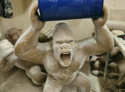 Designer Figure Statue Modern Figures Statues Decoration Decoration Gorilla Garden new