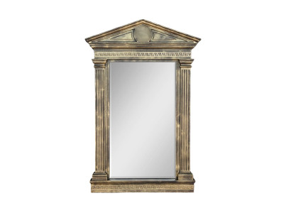 Wall mirror Mirror Bathroom Hallway Design Salon Medusa Antique Style Glass Vintage Columns