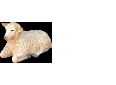 Design sheep lying figure statue sculpture figures sculptures decoration new 3036