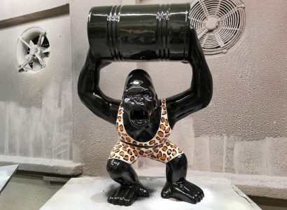 Designer Figure Statue Modern Figures Statues Decoration Decoration Gorilla Garden new