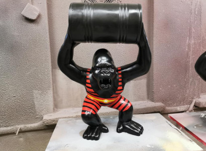 Designer Figure Statue Modern Figures Statues Decoration Decoration Gorilla Garden new