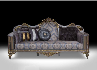 Classic n style sofa with Chesterfield design for the living room