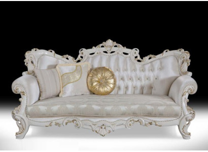 Design Upholstery Seat Couch 3 Seater Sofa Chesterfield Sofas Textile Fabric