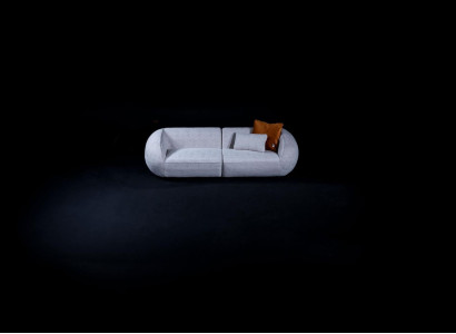 Designer Sofa Couch 3 Seater Upholstered furniture Couches Furniture Textile Fabric