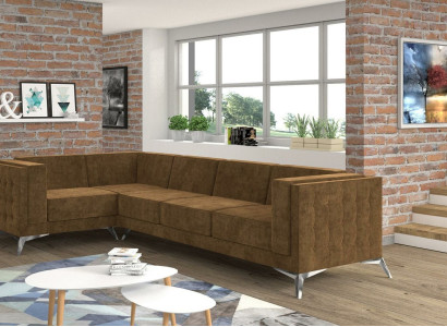 Corner sofa Upholstery Suite Living landscape L-shape Sofa Designer Couch Sofas