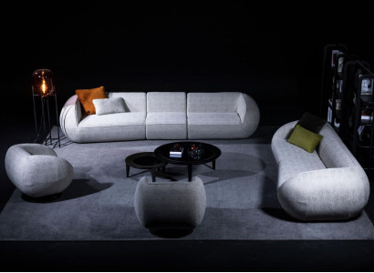 Sofa Set Living room furniture Five Seater Four Seater Armchair Set Designer Furniture