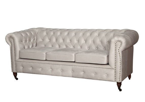 Design Chesterfield Sofa set Sofa Couch Upholstery Set 3+2+1 Seater